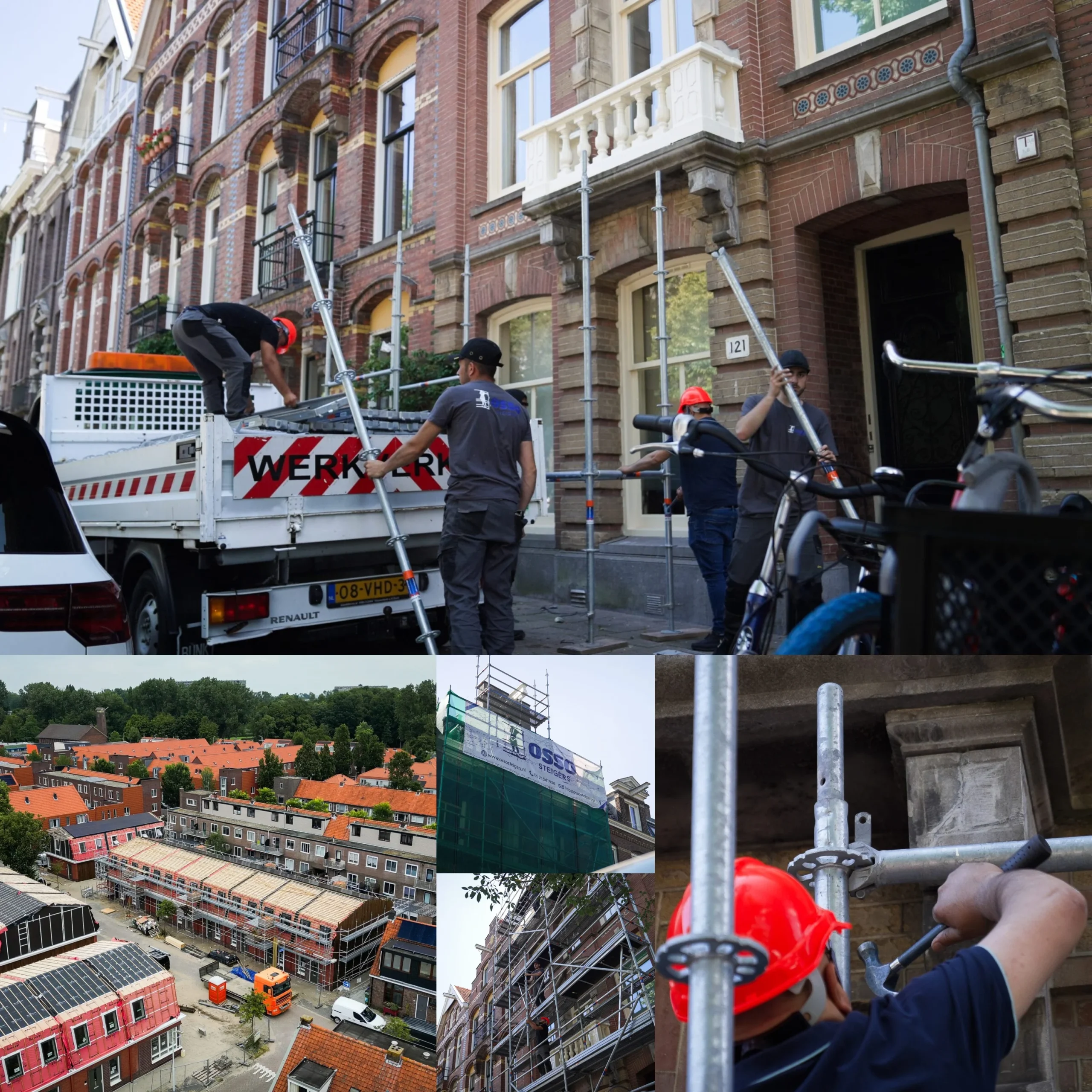 Steiger huren inclusief opbouwen Groningen